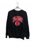 X-LARGE（エクストララージ）の古着「COLLEGE LOGO CREWNECK SWEAT」｜ブラック