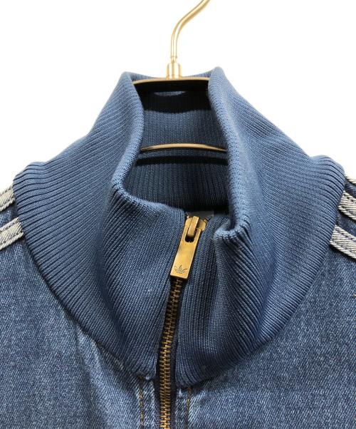 adidas（アディダス）adidas (アディダス) デニム ファイヤーバード トラックトップ インディゴ サイズ:Sの古着・服飾アイテム
