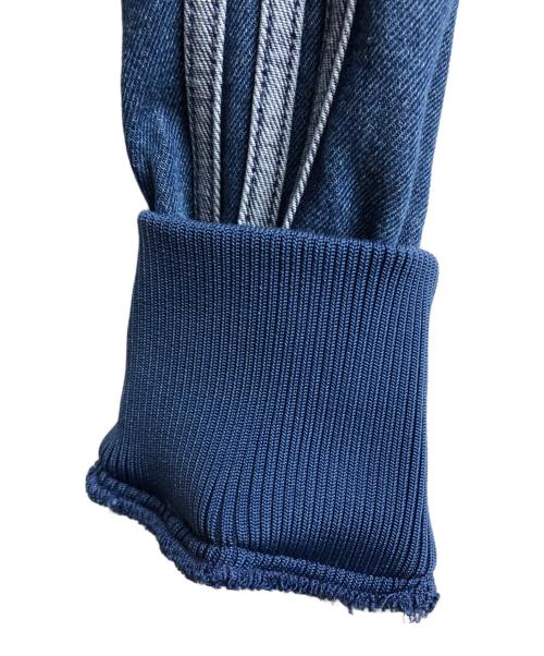 adidas（アディダス）adidas (アディダス) デニム ファイヤーバード トラックトップ インディゴ サイズ:Sの古着・服飾アイテム