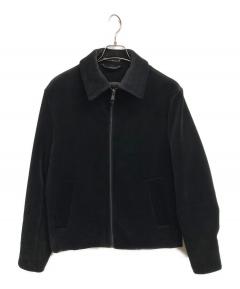 中古・古着通販】ZARA (ザラ) フェイクレザー 中綿ジャケット ブラック