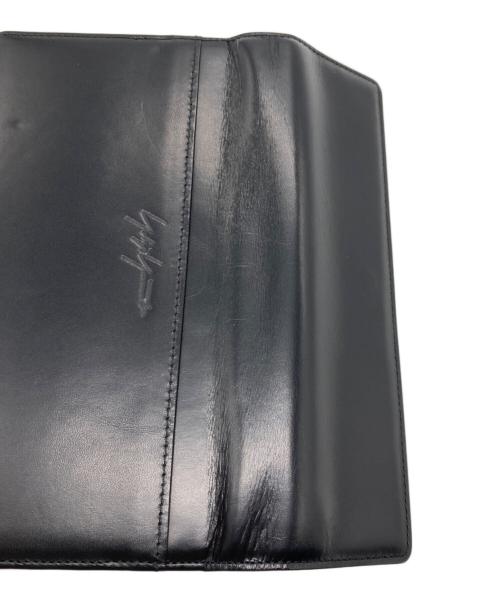 YOHJI YAMAMOTO（ヨウジヤマモト）YOHJI YAMAMOTO (ヨウジヤマモト) 長財布 ブラックの古着・服飾アイテム