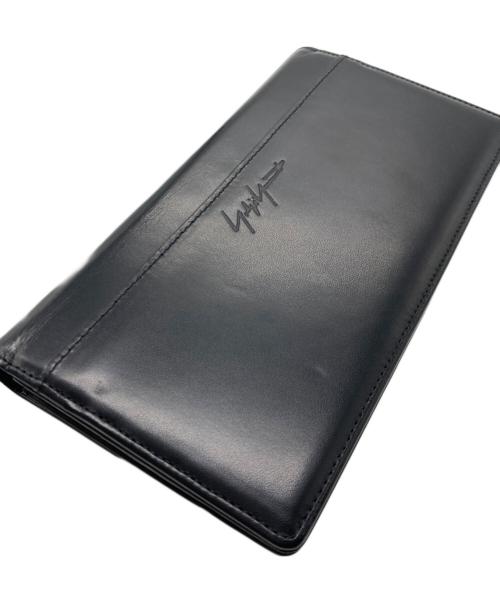 YOHJI YAMAMOTO（ヨウジヤマモト）YOHJI YAMAMOTO (ヨウジヤマモト) 長財布 ブラックの古着・服飾アイテム