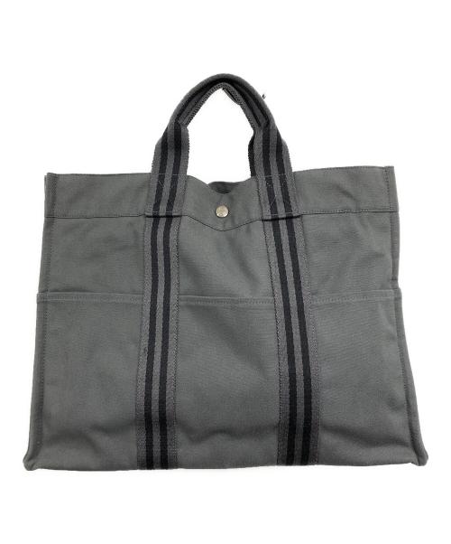HERMES（エルメス）HERMES (エルメス) フールトゥMMトートバッグ グレーの古着・服飾アイテム