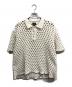 stussy（ステューシー）の古着「Big Mesh Polo Sweater」｜ホワイト