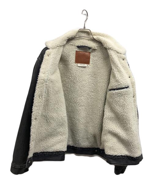 LEVI'S（リーバイス）LEVI'S (リーバイス) VTG FIT SHERPA TRUCKER JACKET/LEVI'S  ブラック サイズ:Mの古着・服飾アイテム