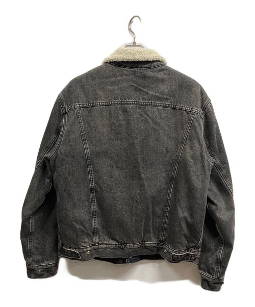 LEVI'S（リーバイス）LEVI'S (リーバイス) VTG FIT SHERPA TRUCKER JACKET/LEVI'S  ブラック サイズ:Mの古着・服飾アイテム