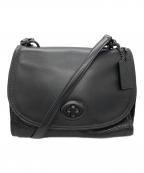 COACHコーチ）の古着「2WAY ショルダーバッグ フェイ キャリーオール」｜ブラック