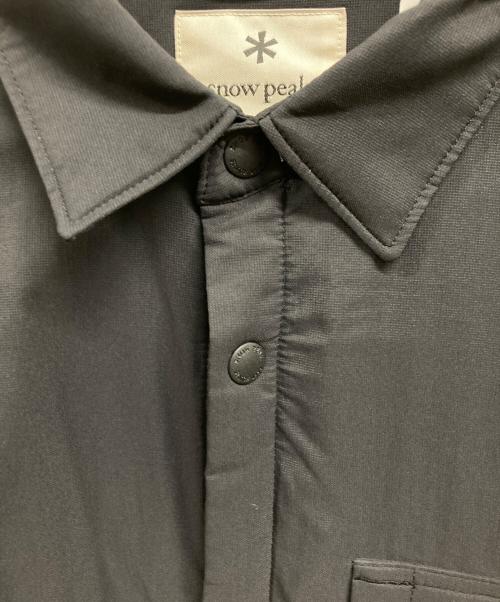 Snow peak（スノーピーク）snow peak (スノーピーク) Flexible Insulated Shirt. ブラック サイズ:Mの古着・服飾アイテム