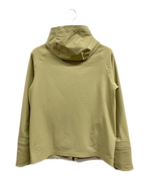 DESCENTE（デサント）DESCENTE (デサント) フーデッドジャケット イエロー サイズ:Mの古着・服飾アイテム