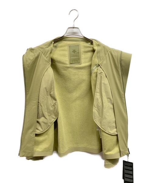 DESCENTE（デサント）DESCENTE (デサント) フーデッドジャケット イエロー サイズ:Mの古着・服飾アイテム