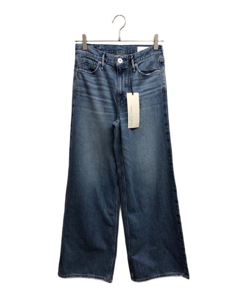 YOHJI YAMAMOTO（ヨウジヤマモト）YOHJI YAMAMOTO (アッパーハイツ) THE LAURENデニムパンツ インディゴ サイズ:W22の古着・服飾アイテム