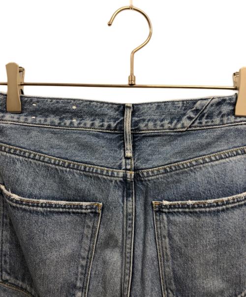 YOHJI YAMAMOTO（ヨウジヤマモト）YOHJI YAMAMOTO (アッパーハイツ) THE LAURENデニムパンツ インディゴ サイズ:W22の古着・服飾アイテム