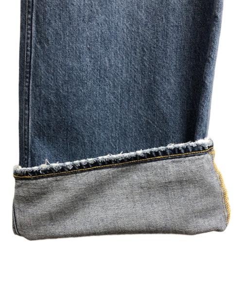 YOHJI YAMAMOTO（ヨウジヤマモト）YOHJI YAMAMOTO (アッパーハイツ) THE LAURENデニムパンツ インディゴ サイズ:W22の古着・服飾アイテム