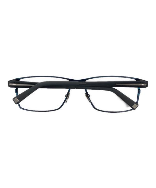 ZEISS EYEWEAR（ツァイス・アイウェア）ZEISS EYEWEAR (ツァイス・アイウェア) 眼鏡フレーム ネイビーの古着・服飾アイテム