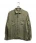 Davinci（ダヴィンチ）の古着「ヴィンテージオープンカラーシャツ」｜カーキ