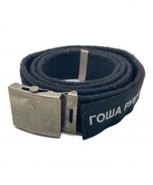 Gosha Rubchinskiy（ゴーシャラブチンスキー）の古着「国旗ベルト」｜ブラック