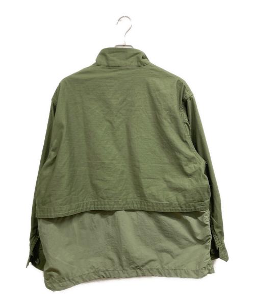 BEAMS（ビームス）BEAMS (ビームス) レイヤード M65 ジャケット グリーン サイズ:Mの古着・服飾アイテム