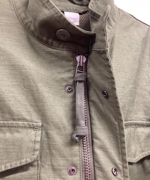 BEAMS（ビームス）BEAMS (ビームス) レイヤード M65 ジャケット グリーン サイズ:Mの古着・服飾アイテム