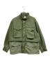 BEAMS（ビームス）の古着「レイヤード M65 ジャケット」｜グリーン