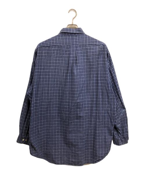 POLO RALPH LAUREN（ポロ・ラルフローレン）POLO RALPH LAUREN (ポロ・ラルフローレン) HALPERN チェックシャツ ブルー サイズ:17の古着・服飾アイテム