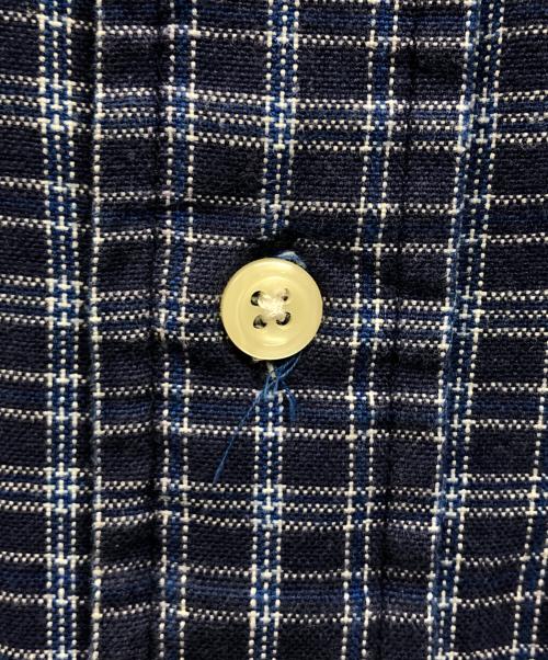 POLO RALPH LAUREN（ポロ・ラルフローレン）POLO RALPH LAUREN (ポロ・ラルフローレン) HALPERN チェックシャツ ブルー サイズ:17の古着・服飾アイテム