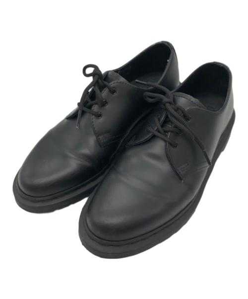 Dr.Martens（ドクターマーチン）Dr.Martens (ドクターマーチン) 3ホールシューズ ブラック サイズ:27の古着・服飾アイテム