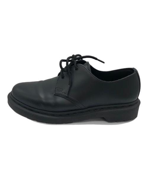 Dr.Martens（ドクターマーチン）Dr.Martens (ドクターマーチン) 3ホールシューズ ブラック サイズ:27の古着・服飾アイテム