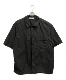 STONE ISLAND（ストーンアイランド）の古着「コットンポプリン オーバーシャツ」｜ブラック