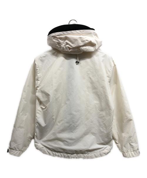 MONCLER（モンクレール）MONCLER (モンクレール) ナイロンジャケット ホワイトの古着・服飾アイテム