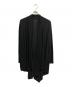 YOHJI YAMAMOTO（ヨウジヤマモト）の古着「ドレープカーディガン」｜ブラック
