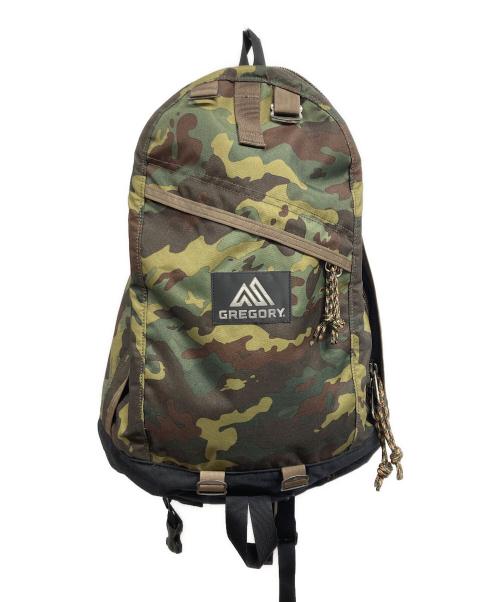 GREGORY（グレゴリー）GREGORY (グレゴリー) カモフラ柄バックパック グリーンの古着・服飾アイテム