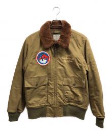 AVIREX（アヴィレックス）の古着「TYPE B-10 BRIEFING TIME」｜オリーブ