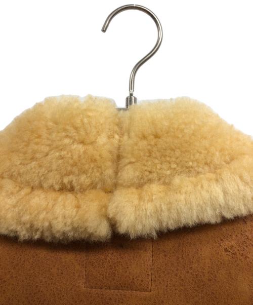 AVIREX（アヴィレックス）AVIREX (アヴィレックス) B-3 ムートンジャケット ブラウン サイズ:40の古着・服飾アイテム