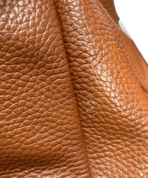 russet（ラシット）russet (ラシット) レザーハンドバッグ ブラウンの古着・服飾アイテム