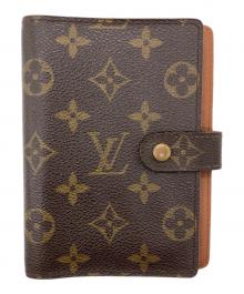 LOUIS VUITTON（ルイ ヴィトン）の古着「アジェンダ PM 手帳カバー」｜ブラウン