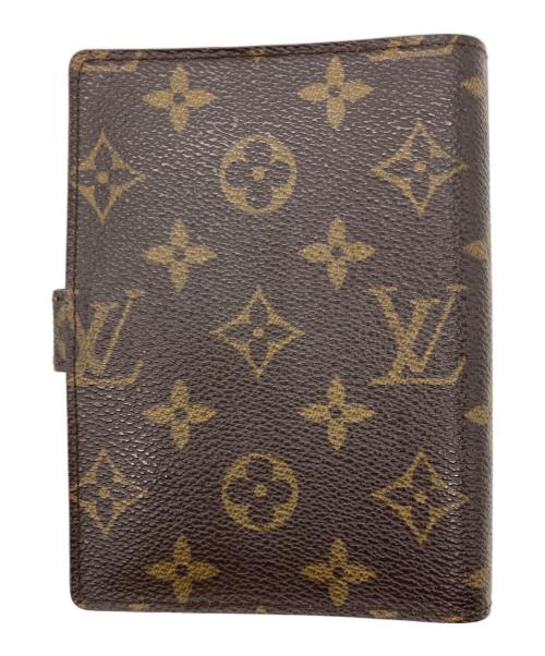 LOUIS VUITTON（ルイ ヴィトン）LOUIS VUITTON (ルイ ヴィトン) アジェンダ PM 手帳カバー ブラウンの古着・服飾アイテム