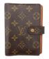 LOUIS VUITTON（ルイ ヴィトン）の古着「アジェンダ PM 手帳カバー」｜ブラウン