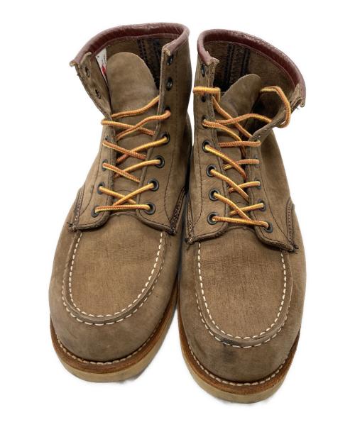 RED WING（レッドウィング）RED WING (レッドウィング) モックトゥブーツ ブラウン サイズ:8の古着・服飾アイテム