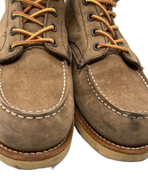 RED WING（レッドウィング）RED WING (レッドウィング) モックトゥブーツ ブラウン サイズ:8の古着・服飾アイテム