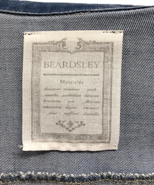 BEARDSLEY（ビアズリー）BEARDSLEY (ビアズリー) 袖パフデニムジャケット インディゴ サイズ:ＦＲＥＥの古着・服飾アイテム