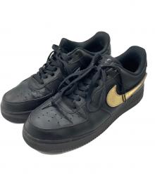 NIKE（ナイキ）の古着「Air Force 1 Low "Black Metallic Gold Removable Swoosh Pack"」｜ブラック