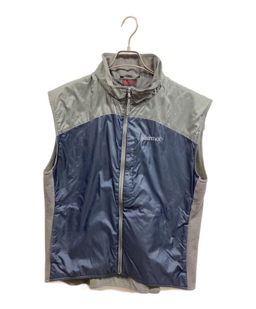 MARMOT（マーモット）Marmot (マーモット) ナイロンベスト ネイビー サイズ:Lの古着・服飾アイテム