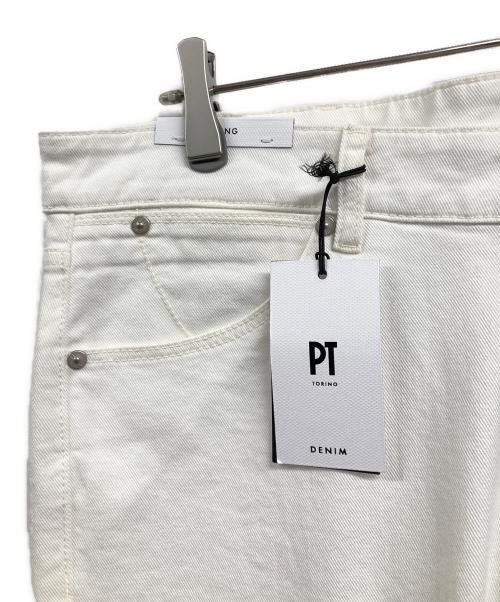 PT TORINO（ピーティートリノ）PT TORINO (ピーティートリノ) SWING デニムパンツ ホワイト サイズ:32 未使用品の古着・服飾アイテム
