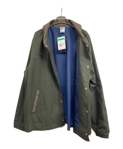 NIKE（ナイキ）NIKE (ナイキ) SSNL+ GCEL COACHES JACKET グリーン サイズ:XL 未使用品の古着・服飾アイテム