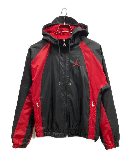 NIKE（ナイキ）NIKE (ナイキ) JORDAN BRAND AS M J ESS WOVEN JACKET ブラック×レッド サイズ:Ｓの古着・服飾アイテム