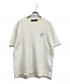 LOUIS VUITTONルイ ヴィトン）の古着「23SS シグネチャーショートスリーブ ニット」｜ホワイト