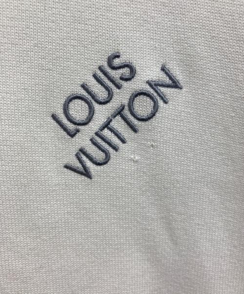 LOUIS VUITTON（ルイ ヴィトン）LOUIS VUITTON (ルイ ヴィトン) 23SS シグネチャーショートスリーブ ニット ホワイト サイズ:Sの古着・服飾アイテム