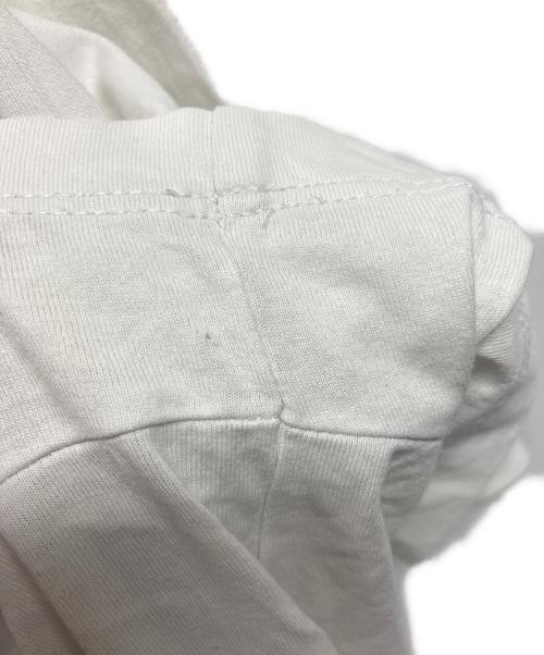 Maison Margiela（メゾンマルジェラ）Maison Margiela (メゾンマルジェラ) 23SS ナンバー ロゴ刺繍 半袖Tシャツ ホワイト サイズ:XXLの古着・服飾アイテム