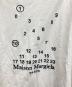 中古・古着 Maison Margiela (メゾンマルジェラ) 23SS ナンバー ロゴ刺繍 半袖Tシャツ ホワイト サイズ:XXL：20000円