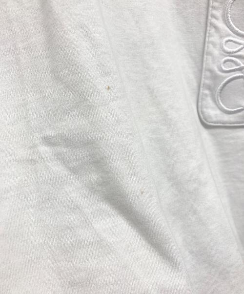 LOEWE（ロエベ）LOEWE (ロエベ) アナグラム刺繍Tシャツ ホワイト サイズ:XXLの古着・服飾アイテム